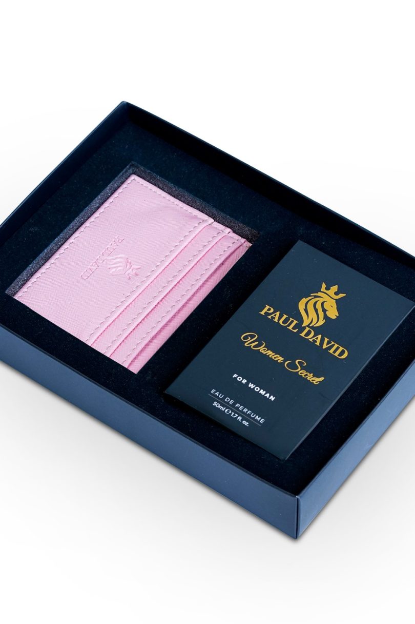 Orijinal Özel Kutulu 50 ml Kadın Pembe Kartlık Parfüm Seti K 309